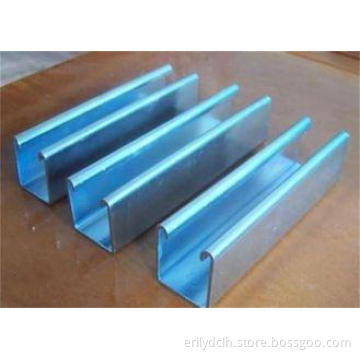 Color coated Hot Rolled Galvanized C Steel Channel C100 100
